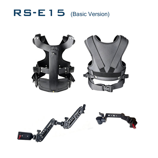 RS-E15 GIMBAL SUPPORT SYSTEM PORTABLE STABILIZER VEST+ARM+ADAPTER BASE