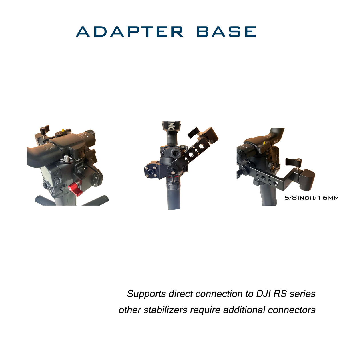 RS-E15 GIMBAL SUPPORT SYSTEM PORTABLE STABILIZER VEST+ARM+ADAPTER BASE